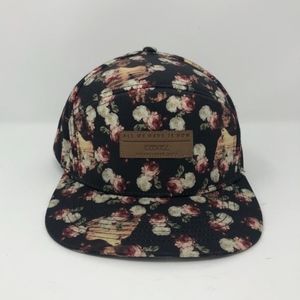 EZEKIEL- Matte Satin Floral Baseball Cap